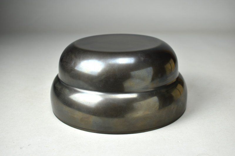 蔵A5946】一ノ瀬宗辰 砂張 単瓢平水指 共箱 茶道具 - メルカリ