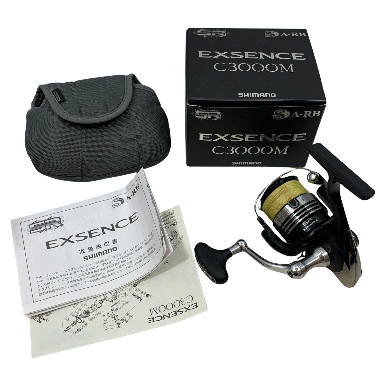 ττSHIMANO シマノ スピニングリール 09エクスセンス C3000M 02388