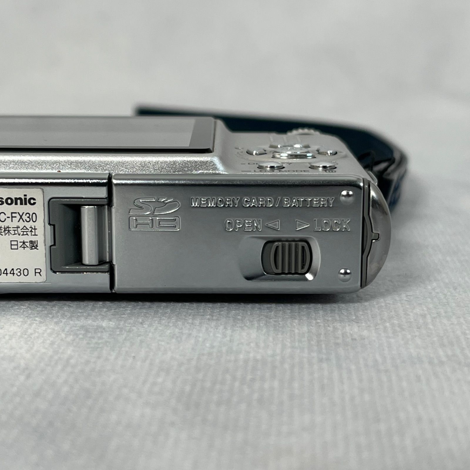 管2602-328】Panasonic パナソニック LUMIX DMC-FX30 シルバー