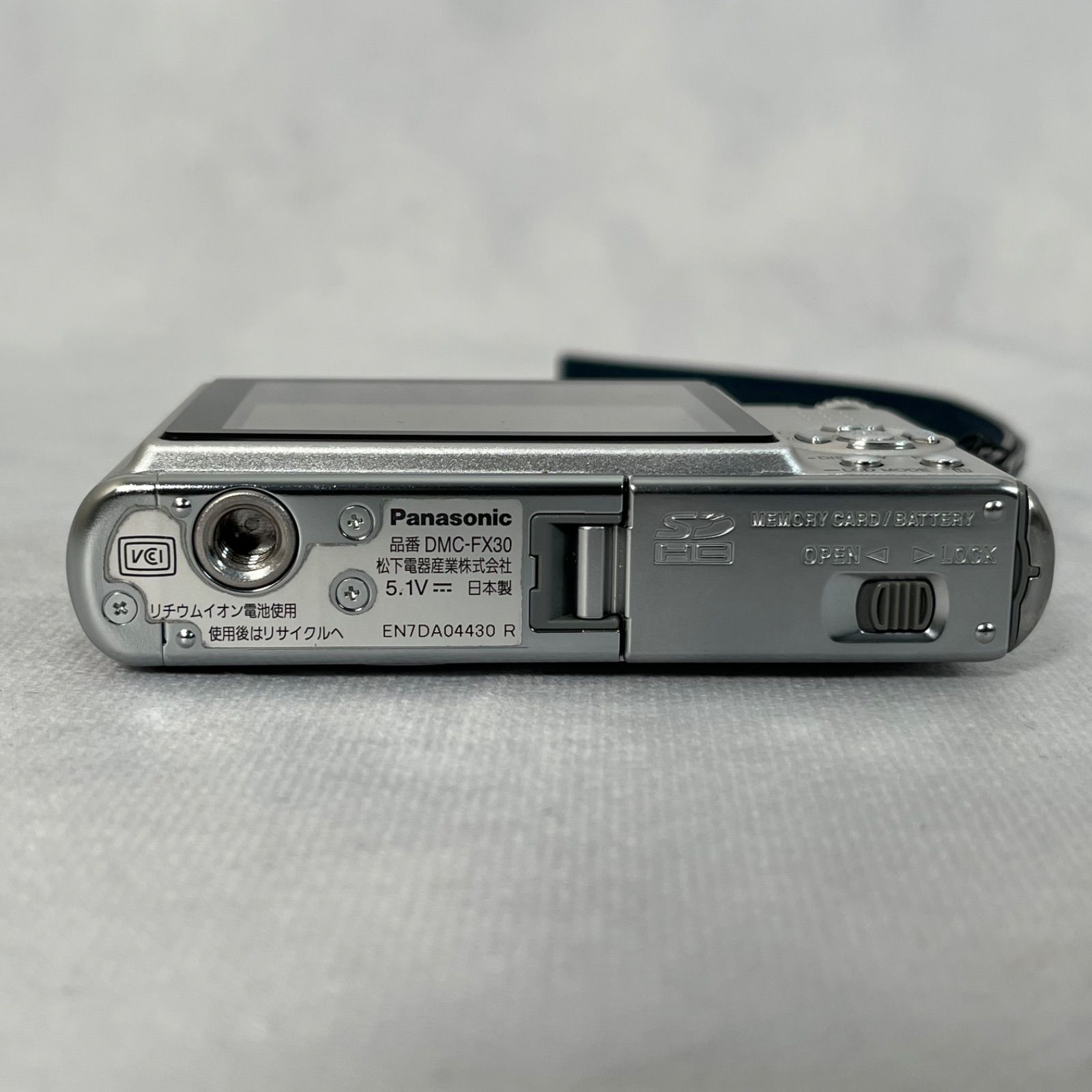 管2602-328】Panasonic パナソニック LUMIX DMC-FX30 シルバー