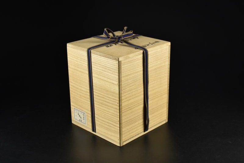 蔵A5976】石井康治 金箔散 手吹き硝子 水指 共箱 - メルカリ