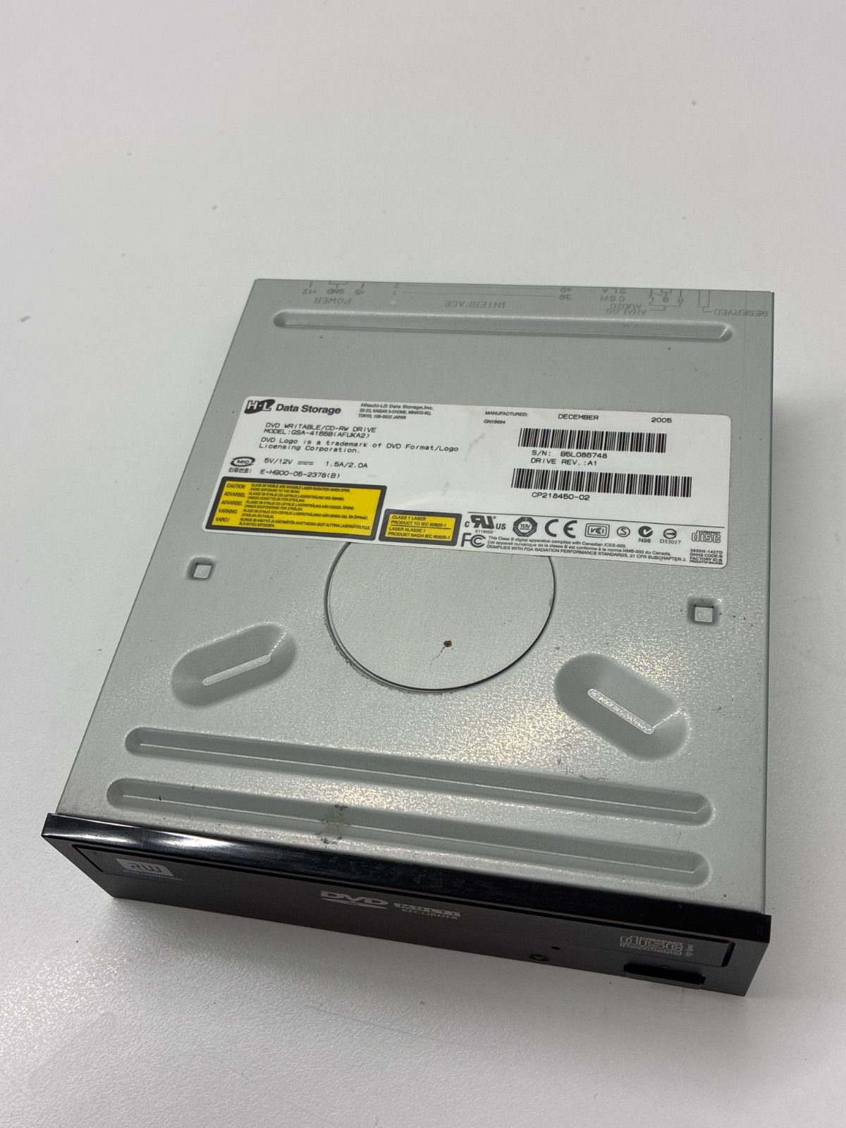 HL Data Storage GSA-4165B IDE DVDマルチドライブ 動作確認済み 2005