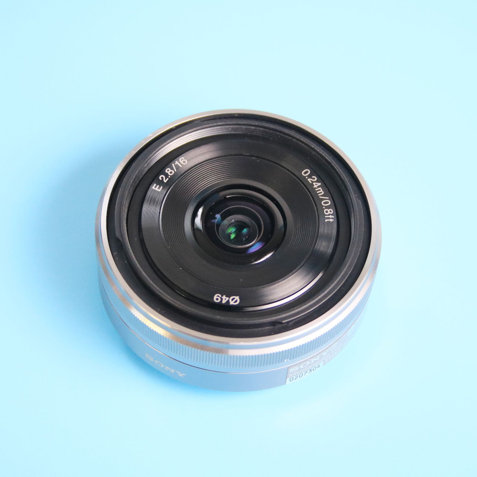 ❁美品❁ SONY SEL16F28 パンケーキレンズ E 16mm f2.8 単焦点レンズ E