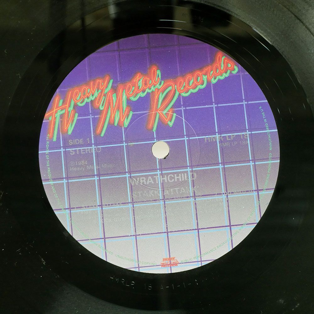 英 ORIGINAL UK盤 WRATHCHILD/STAKK ATTAKK/HEAVY METAL HMRLP18 LP