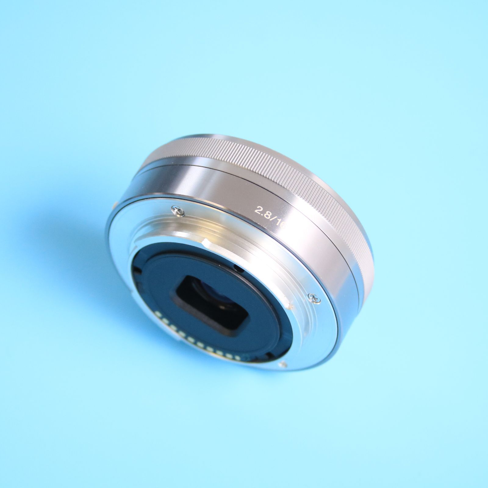 ❁美品❁ SONY SEL16F28 パンケーキレンズ E 16mm f2.8 単焦点レンズ E