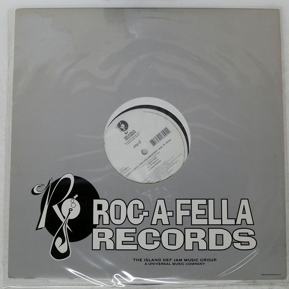 米 US盤 JAY-Z/GUILTY UNTIL PROVEN INNOCENT / 1-900-HUSTLER/ROC-A