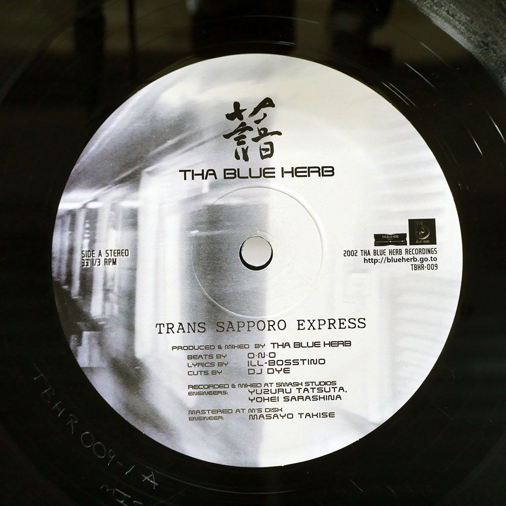 国内盤 THA BLUE HERB/TRANS SAPPORO EXPRESS / A SWEET LITTLE DIS