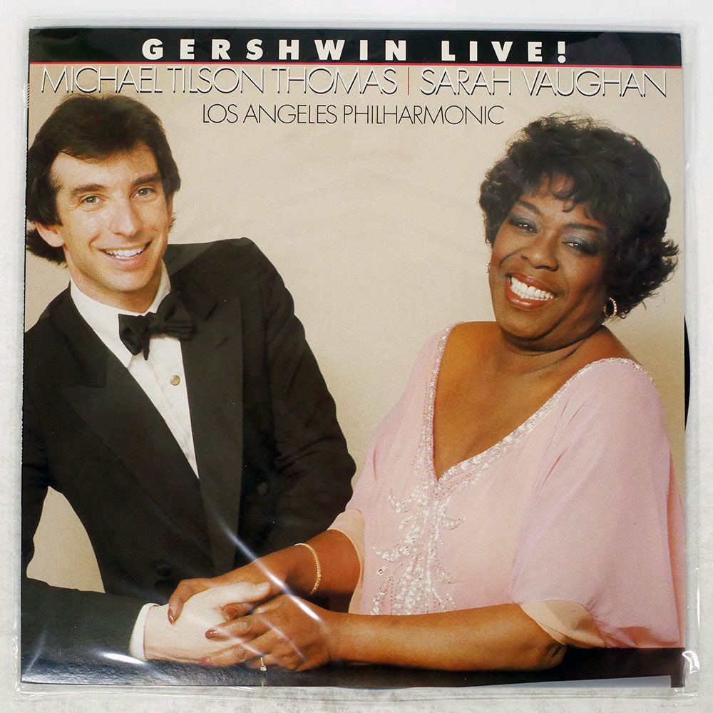 国内盤 サラヴォーン & M.T.トーマス/ガーシュウィンライヴ/CBS