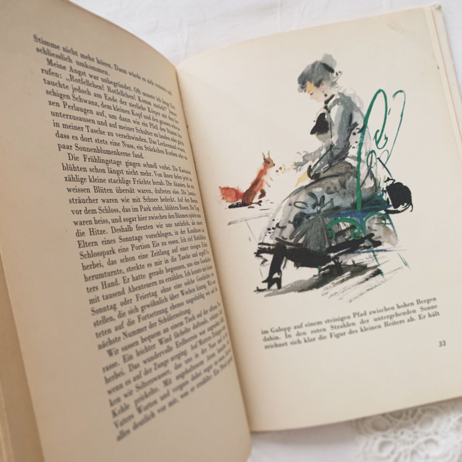 いたずらっこなリスが可愛い東欧ビンテージ・チェコ絵本-ヤヌシュ