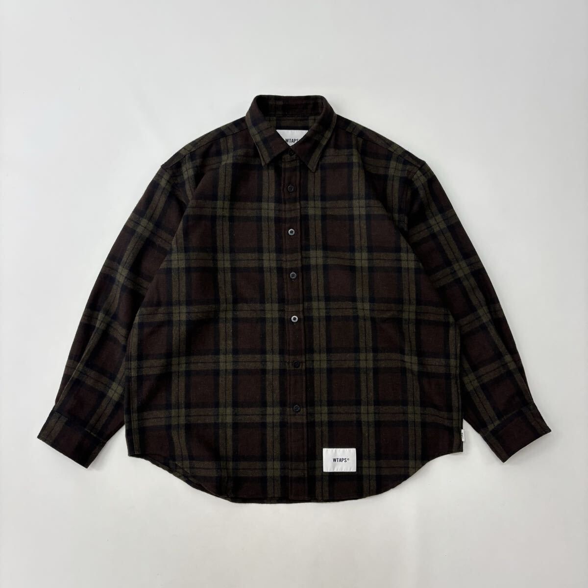 25aw 2025 WTAPS ダブルタップス TXT 01 LS WOPL TWEED TEXTILE OF