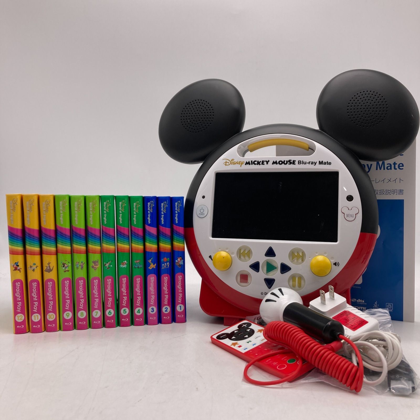 最新 ストレートプレイブルーレイ と ミッキーメイト DWE 204783
