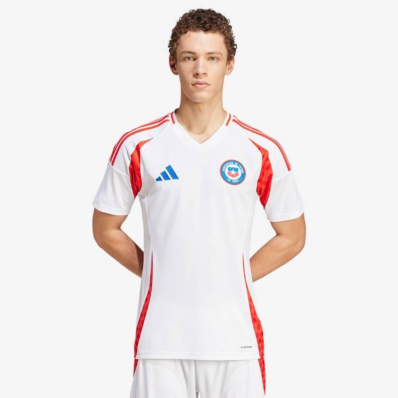 【送料無料・匿名配送】adidas アディダス チリ代表 2024 公式 アウェイ シャツ 白 新品 正規品 日本未発売 コパ・アメリカ