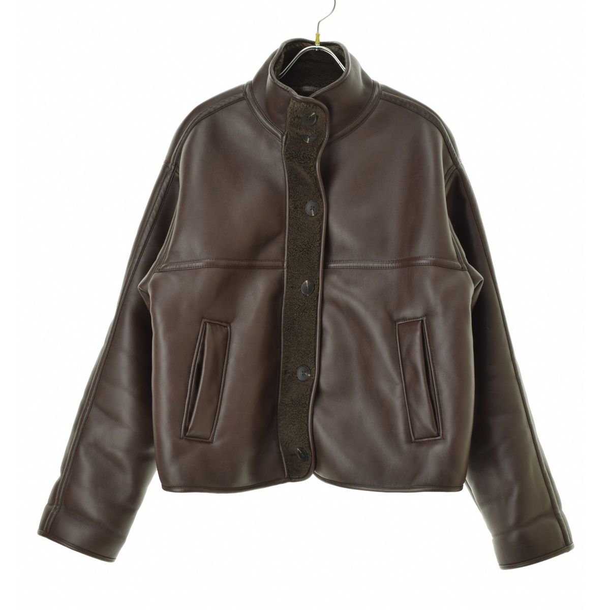 HOLLISTER】フェイクレザージャケット - メルカリ