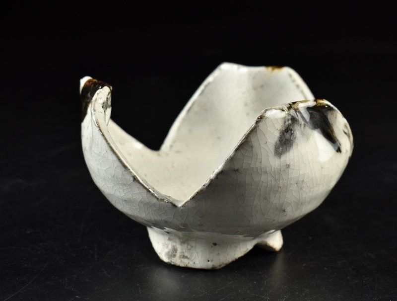 蔵A6063a】小川哲男 粉引割山椒 向付 五客 共箱 - メルカリ