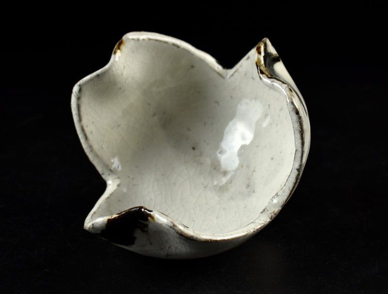 蔵A6063a】小川哲男 粉引割山椒 向付 五客 共箱 - メルカリ