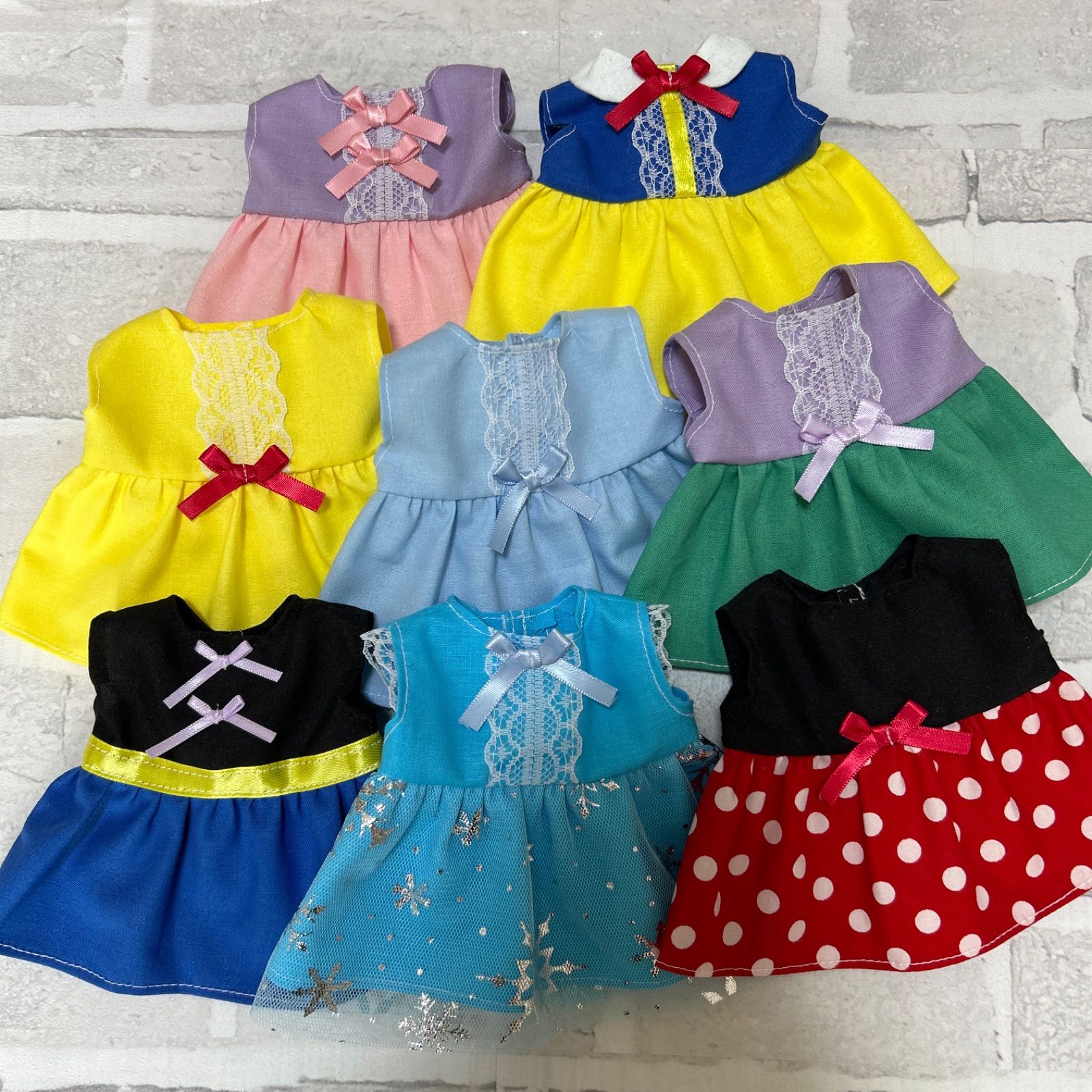 1563.メルちゃん ソランちゃん 服 ワンピース ハンドメイド - メルカリ