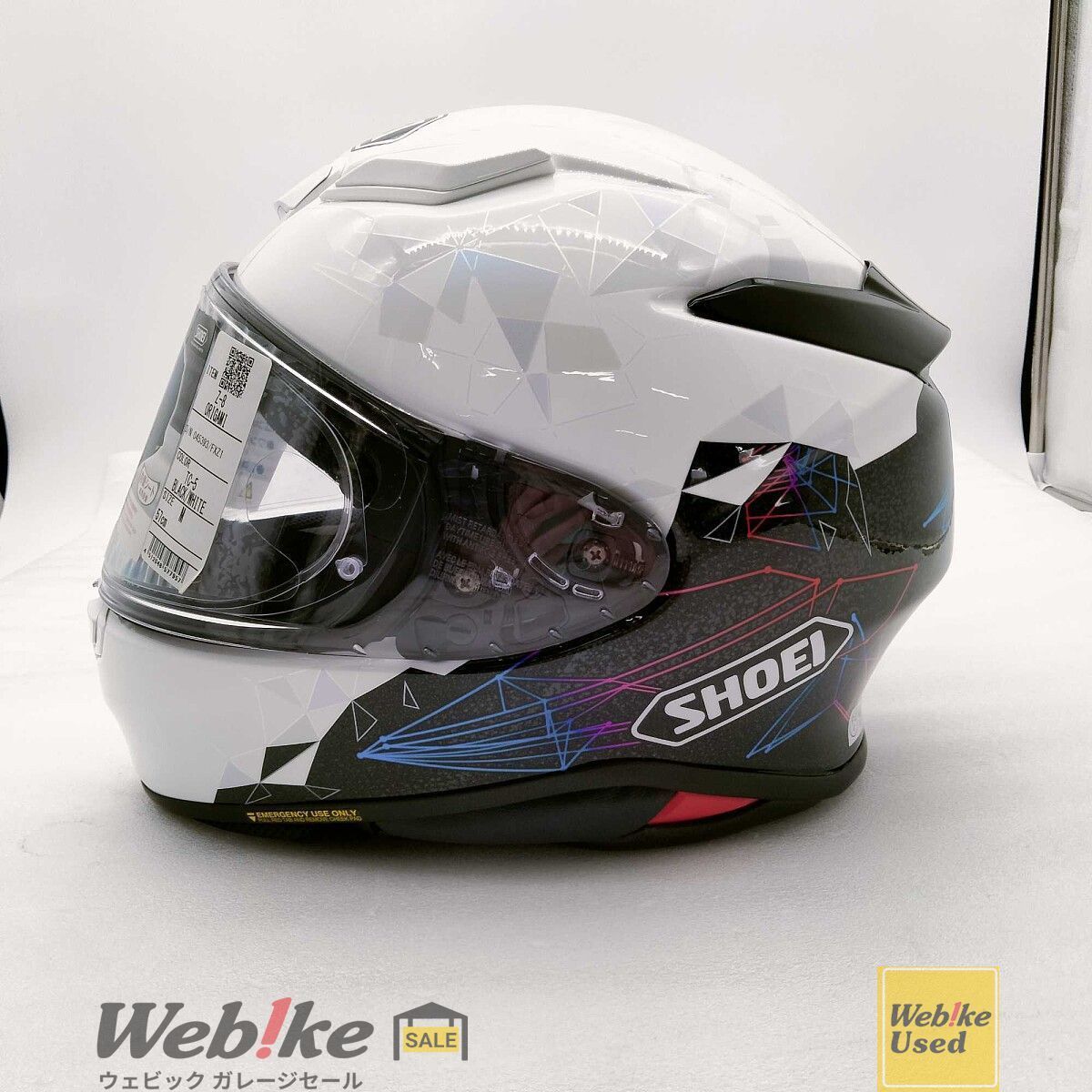 SHOEI Z-8 ORIGAMI TC-5 フルフェイスヘルメット | サイズ：57-58(M