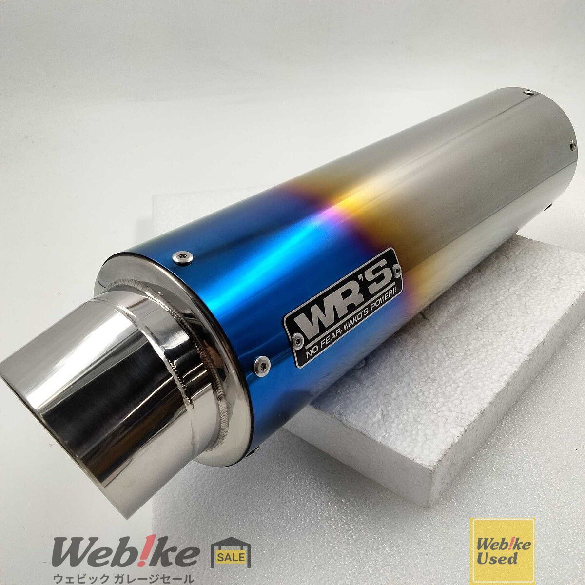 WR'S MT-25 ラウンドタイプ サイレンサー スリップオンマフラー