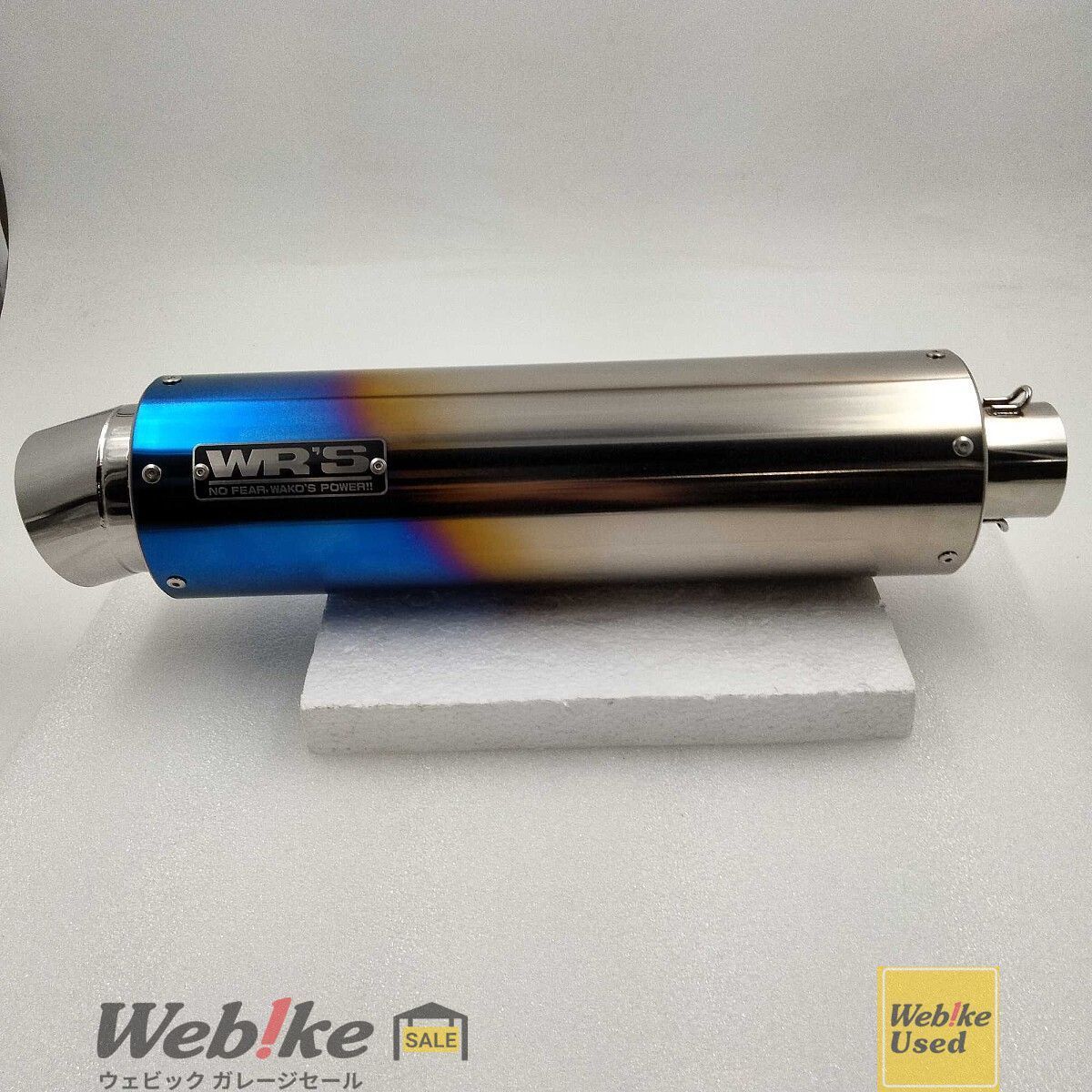 WR'S MT-25 ラウンドタイプ サイレンサー スリップオンマフラー