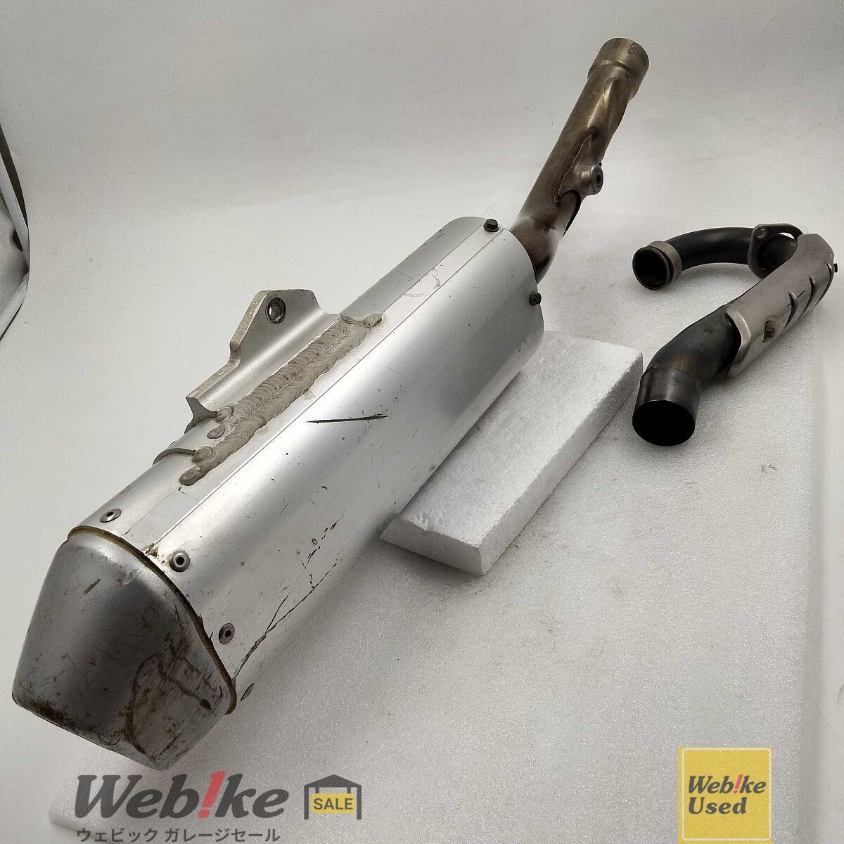 カワサキ純正中古パーツ KX250F フルエキゾーストマフラー 18100-0092