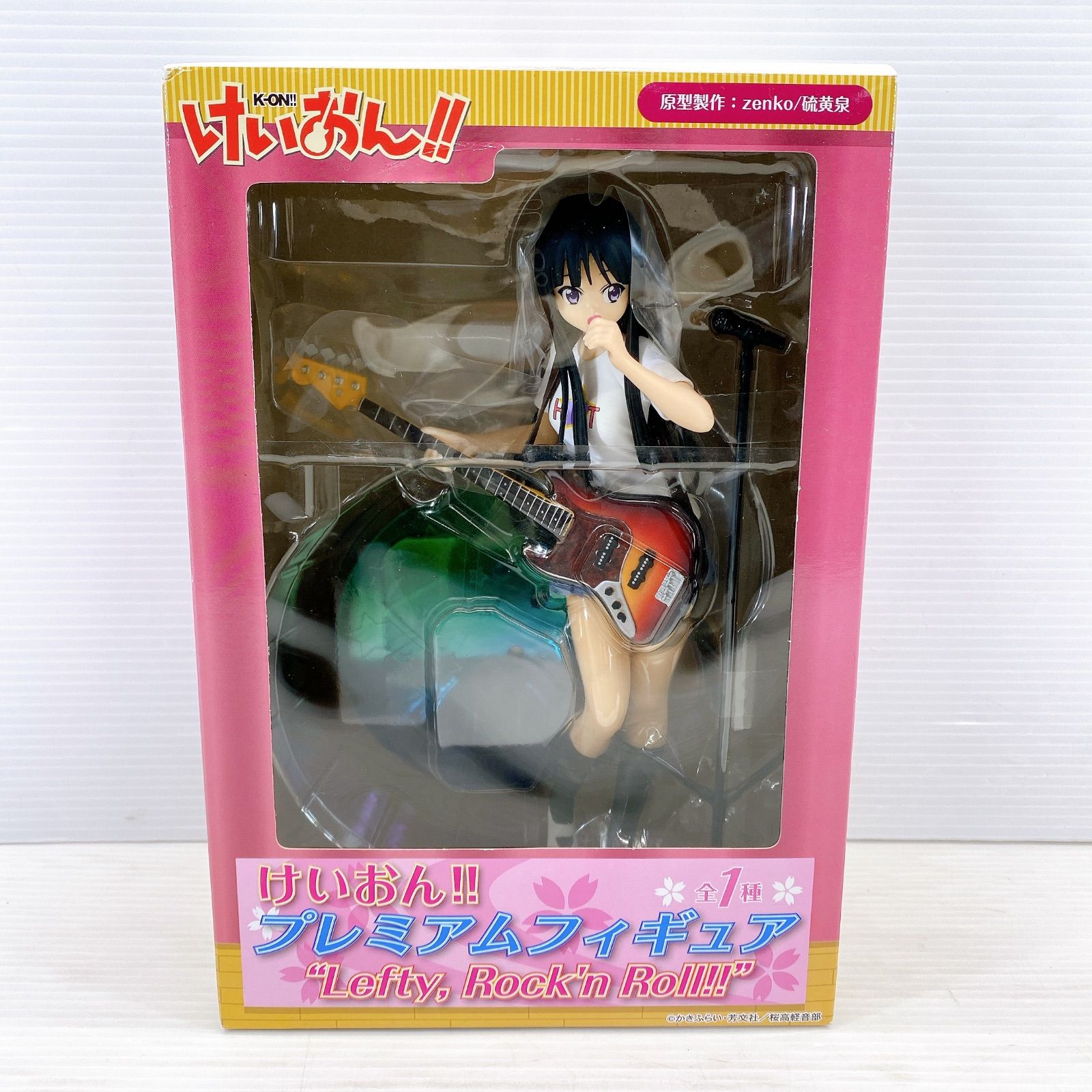 □SEGA けいおん!! Lefty Rock`n`Roll プレミアムフィギュア 秋山澪 未