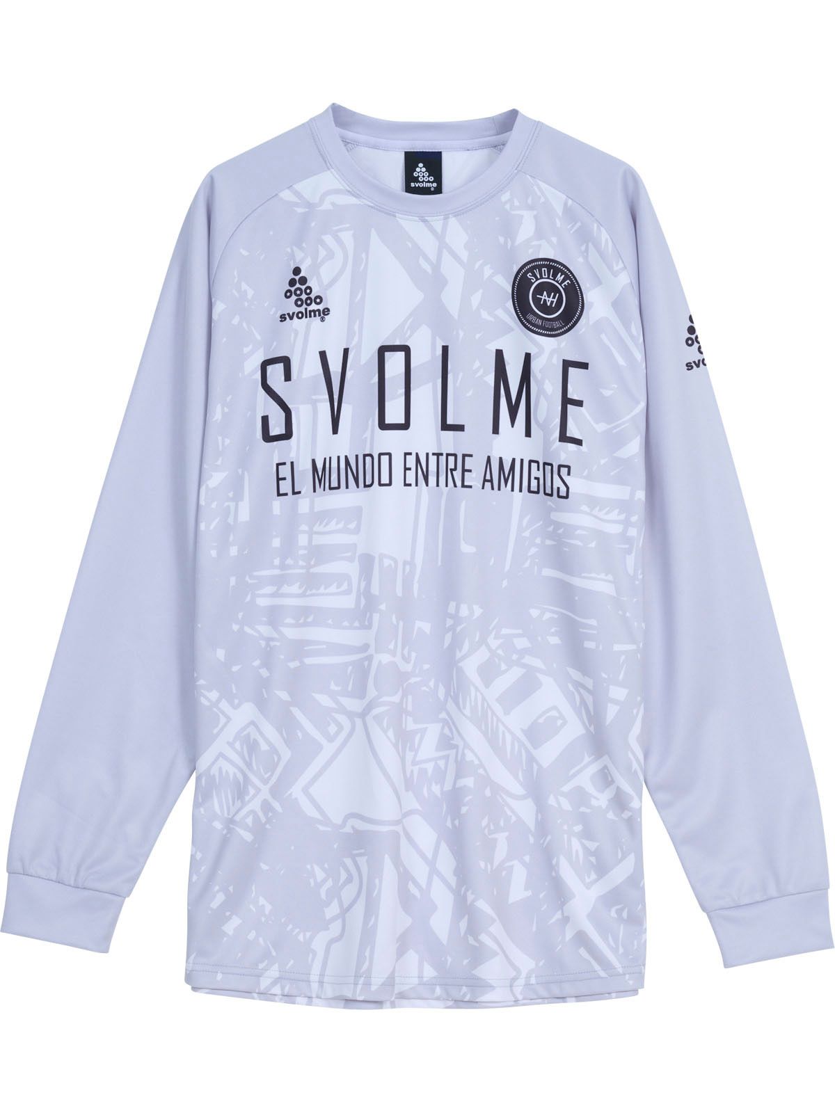 スボルメ(SVOLME) クラッシュロングTRトップ LIGHT GRAY(025) 1261