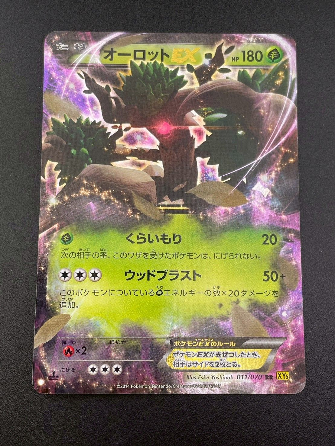 中古品】 オーロットEX 011/070 RR XY5 拡張パック ガイアボルケーノ