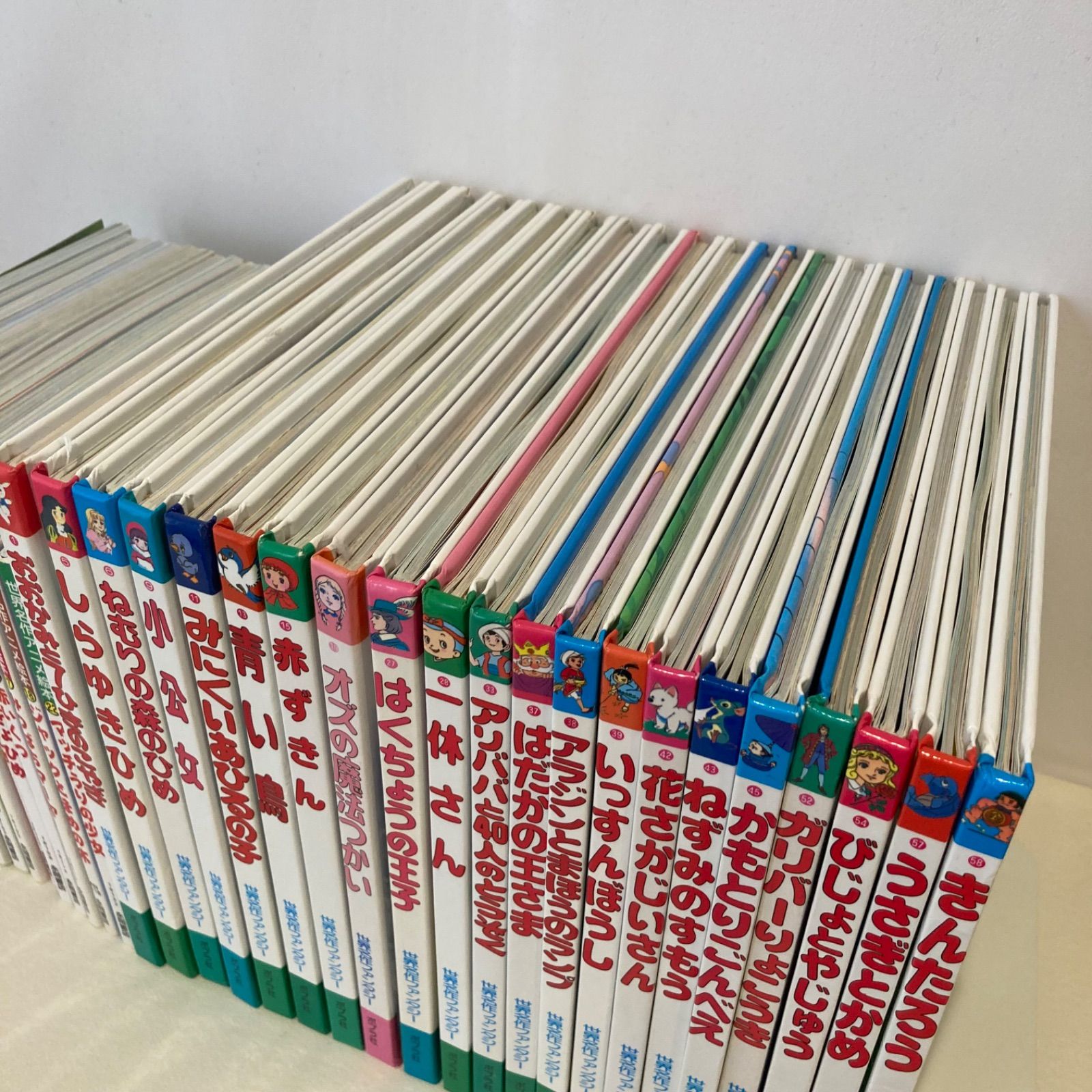 世界名作ファンタジー 世界名作アニメ絵本 日本昔ばなしアニメ絵本37冊