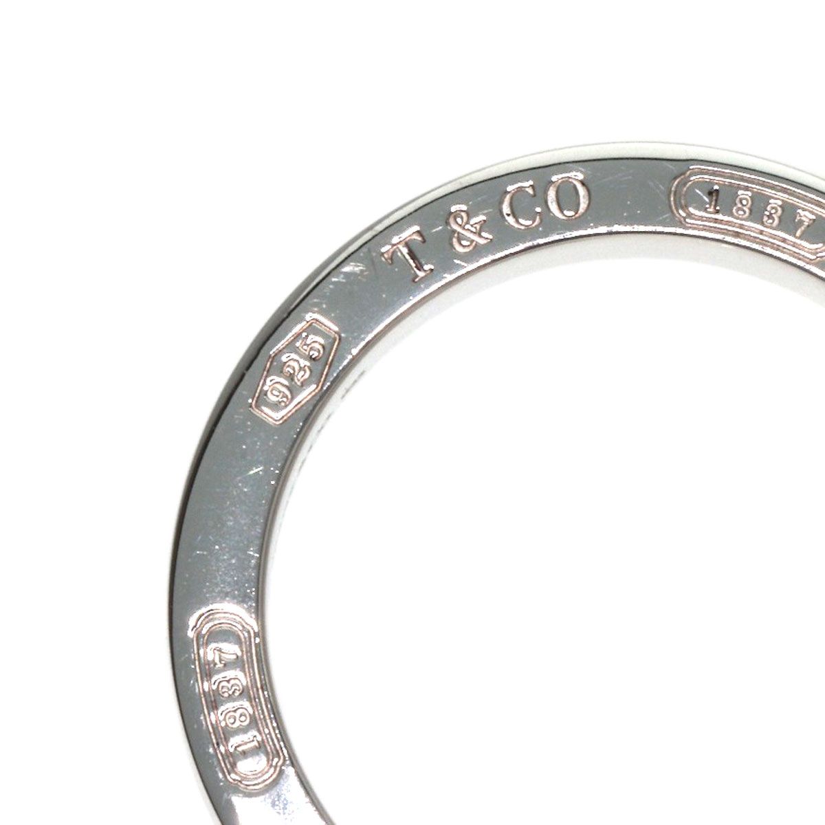 Tiffany & Co.1837 ナローリング SV925 10号幅4mm