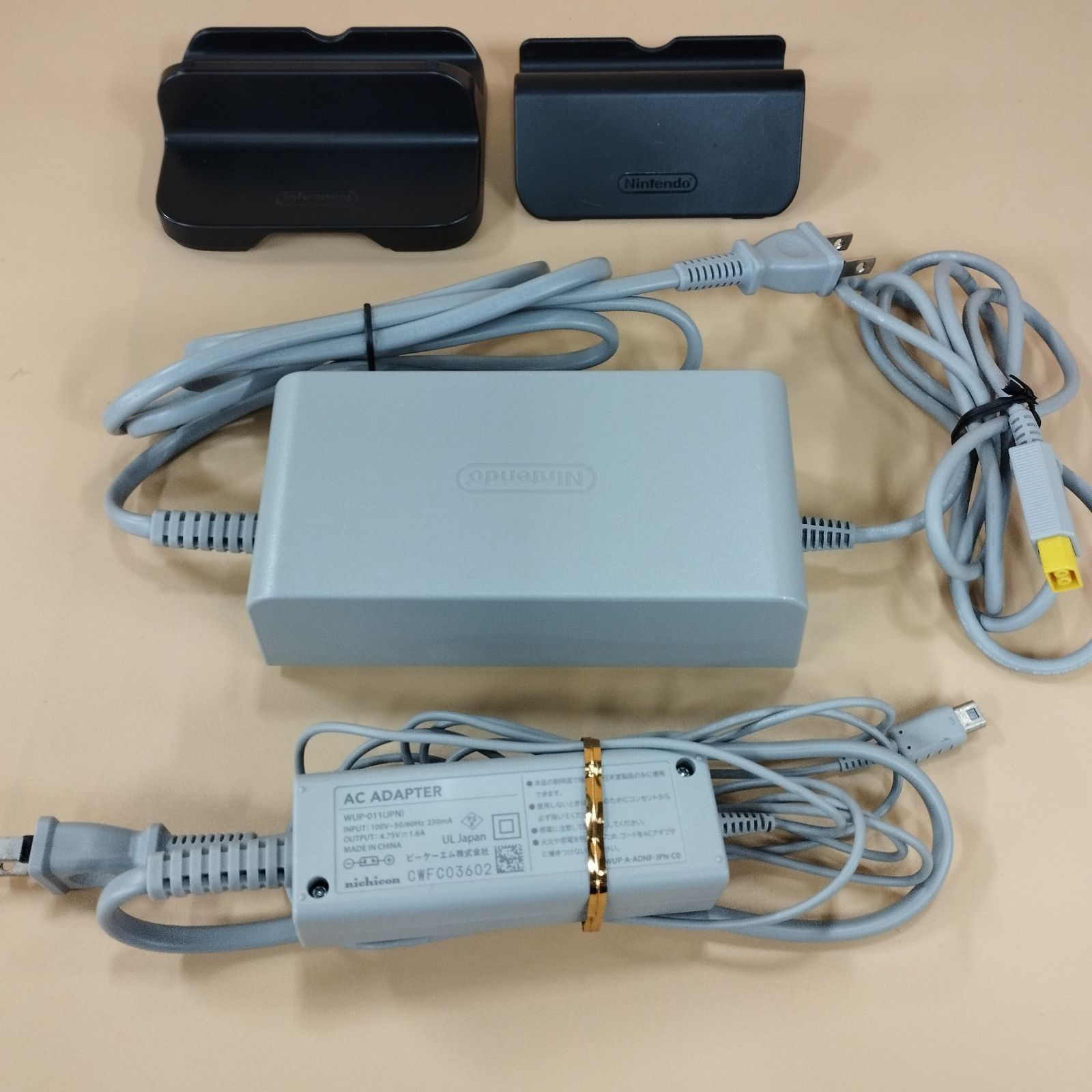 D9966】ジャンク ニンテンドー WiiU 本体 セット 32GB ブラック - メルカリ