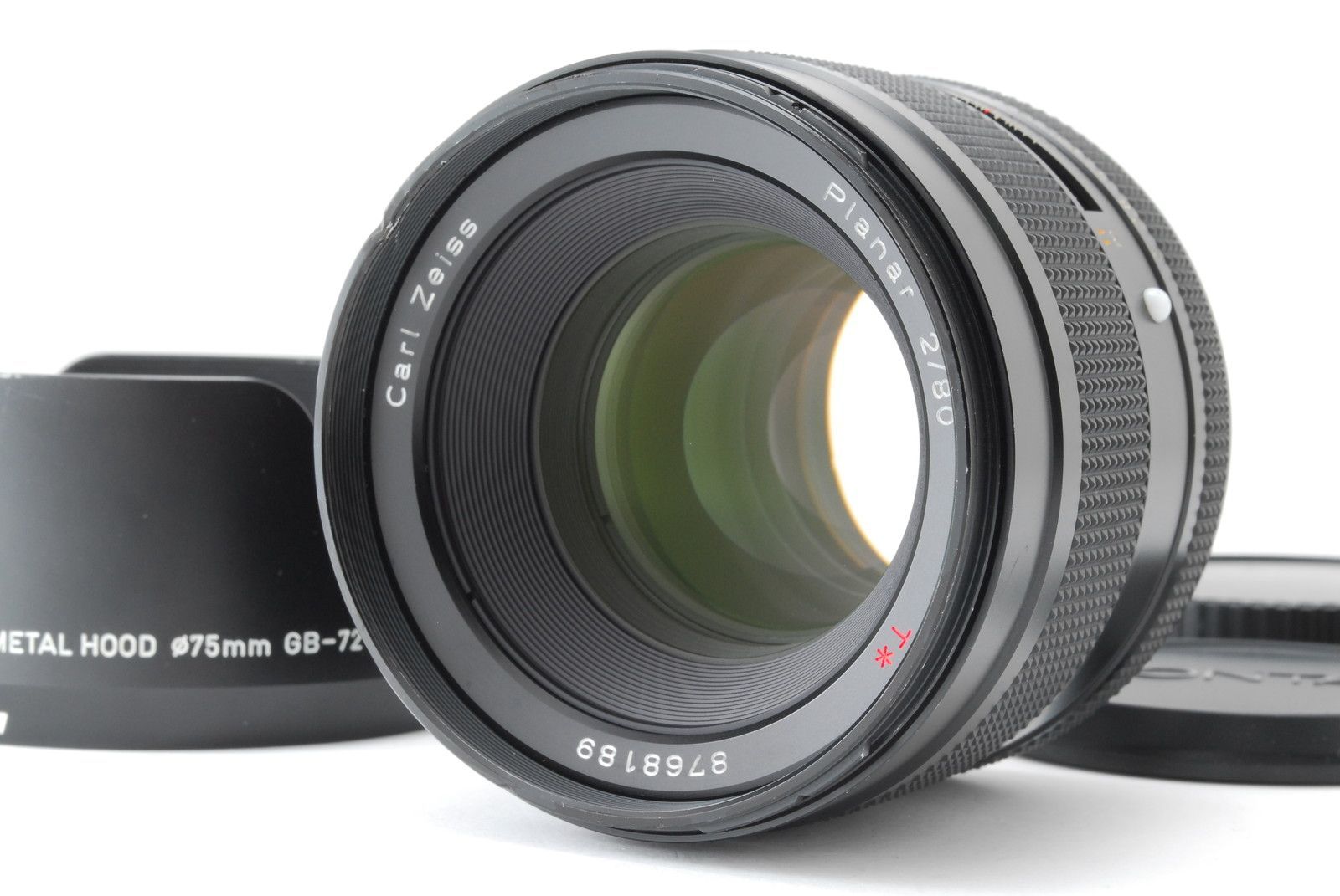 美品】コンタックス レンズ Contax Carl Zeiss Planar T* 80mm F/2