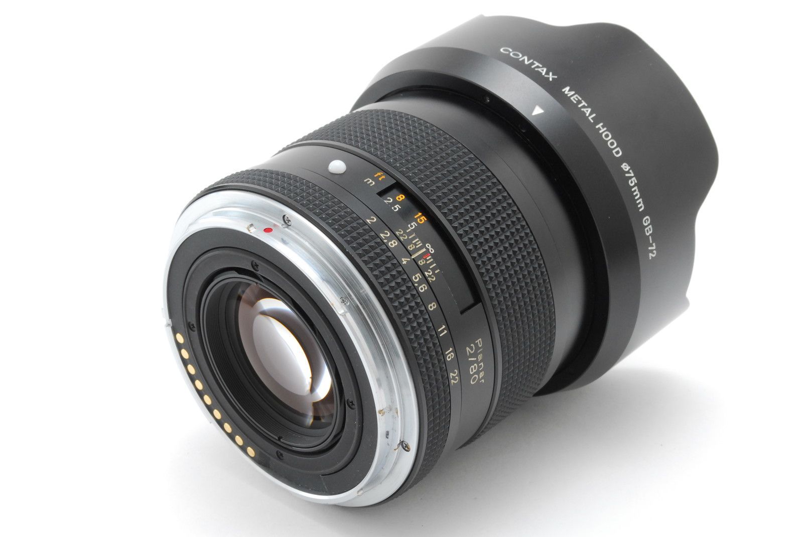 美品】コンタックス レンズ Contax Carl Zeiss Planar T* 80mm F/2