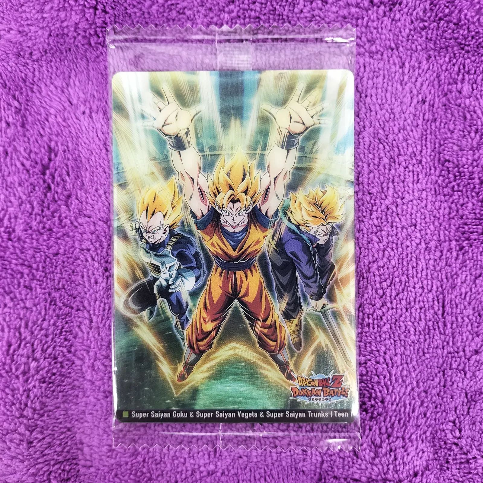 03.超サイヤ人孫悟空＆超サイヤ人ベジータ＆超サイヤ人トランクス 1枚