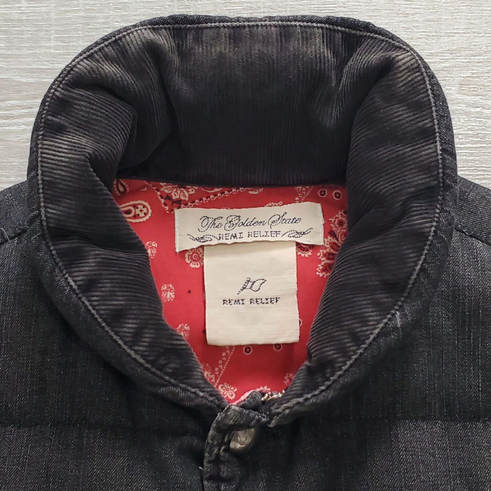 REMI RELIEFレミレリーフ□良品 2010s ナチュラルユーズド加工 