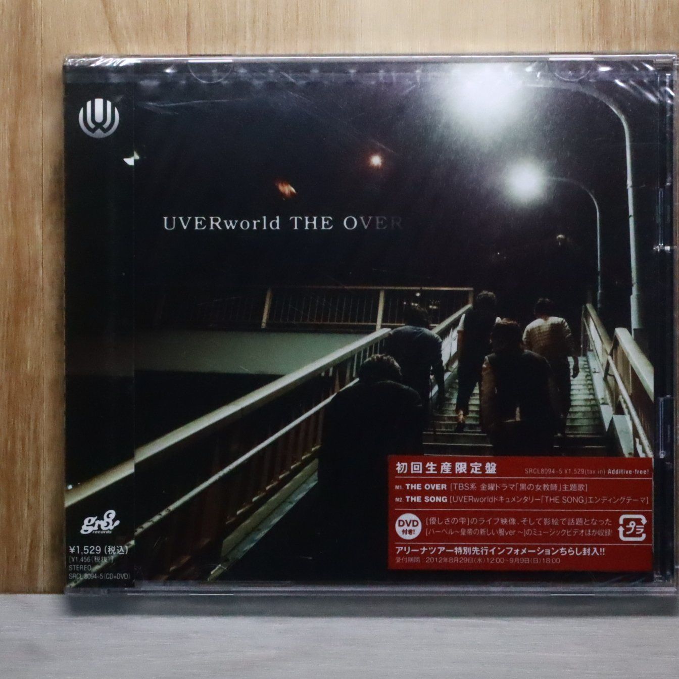 国内盤CD☆ウーバーワールド/UVERworld□ THE OVER(初回生産限定盤