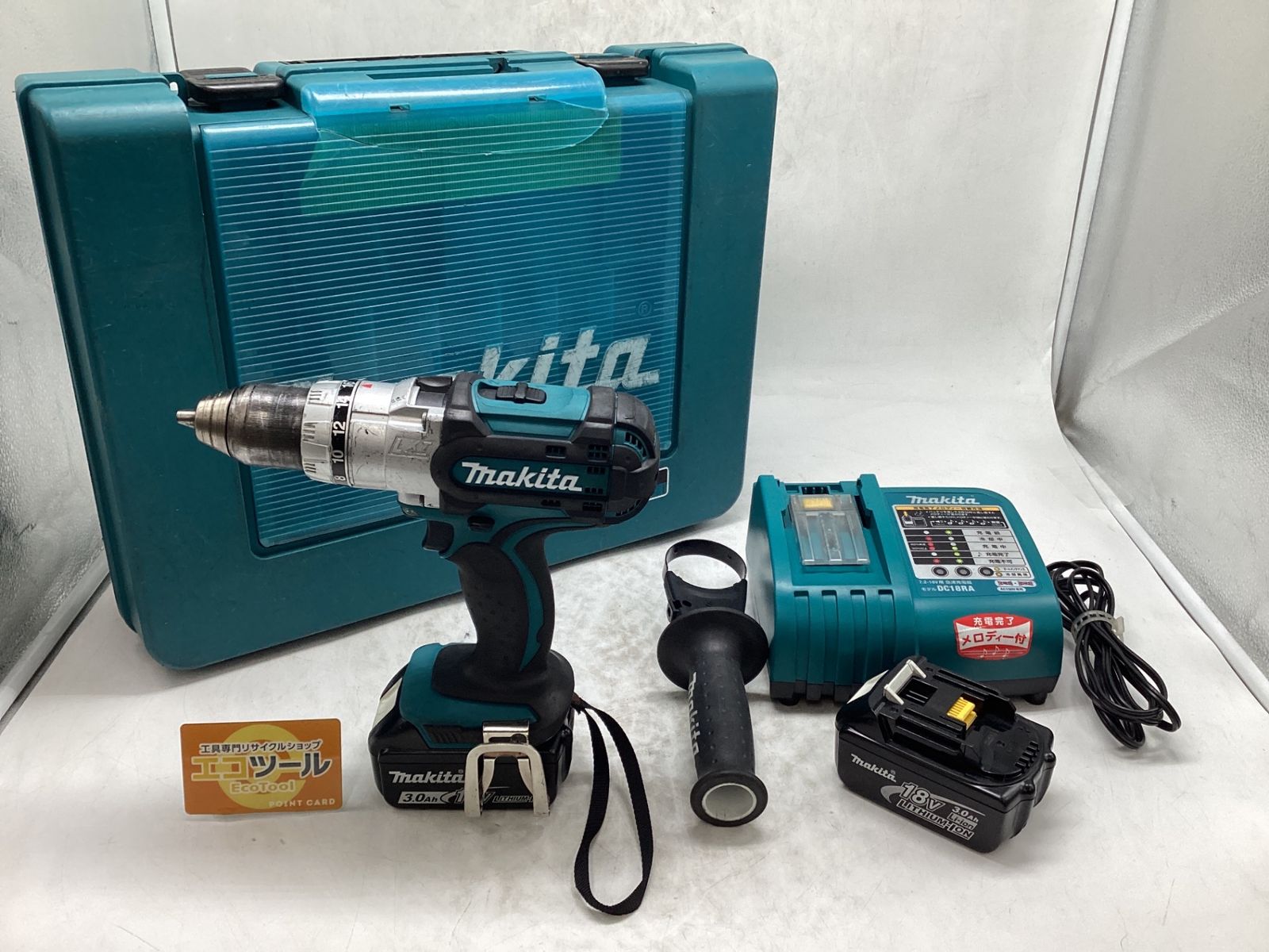 【中古品】Makita/マキタ DF454DRFX ☆ ドライバドリル 18V [IT_76XVS][豊田][M04]