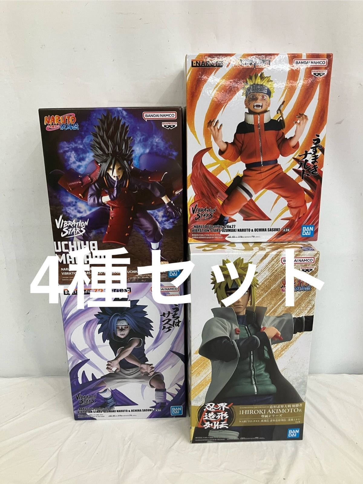 未開封 NARUTO ナルト フィギュア 4種 LF3049 f101 - メルカリ