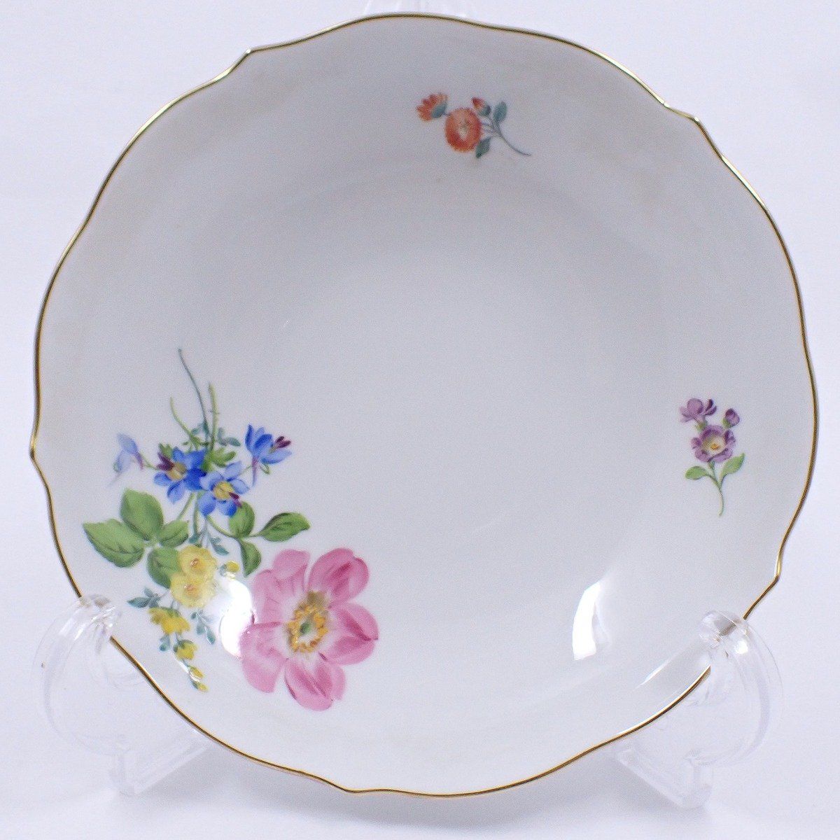 MEISSEN マイセン ベーシックフラワー 三つ花 カップ＆ソーサー