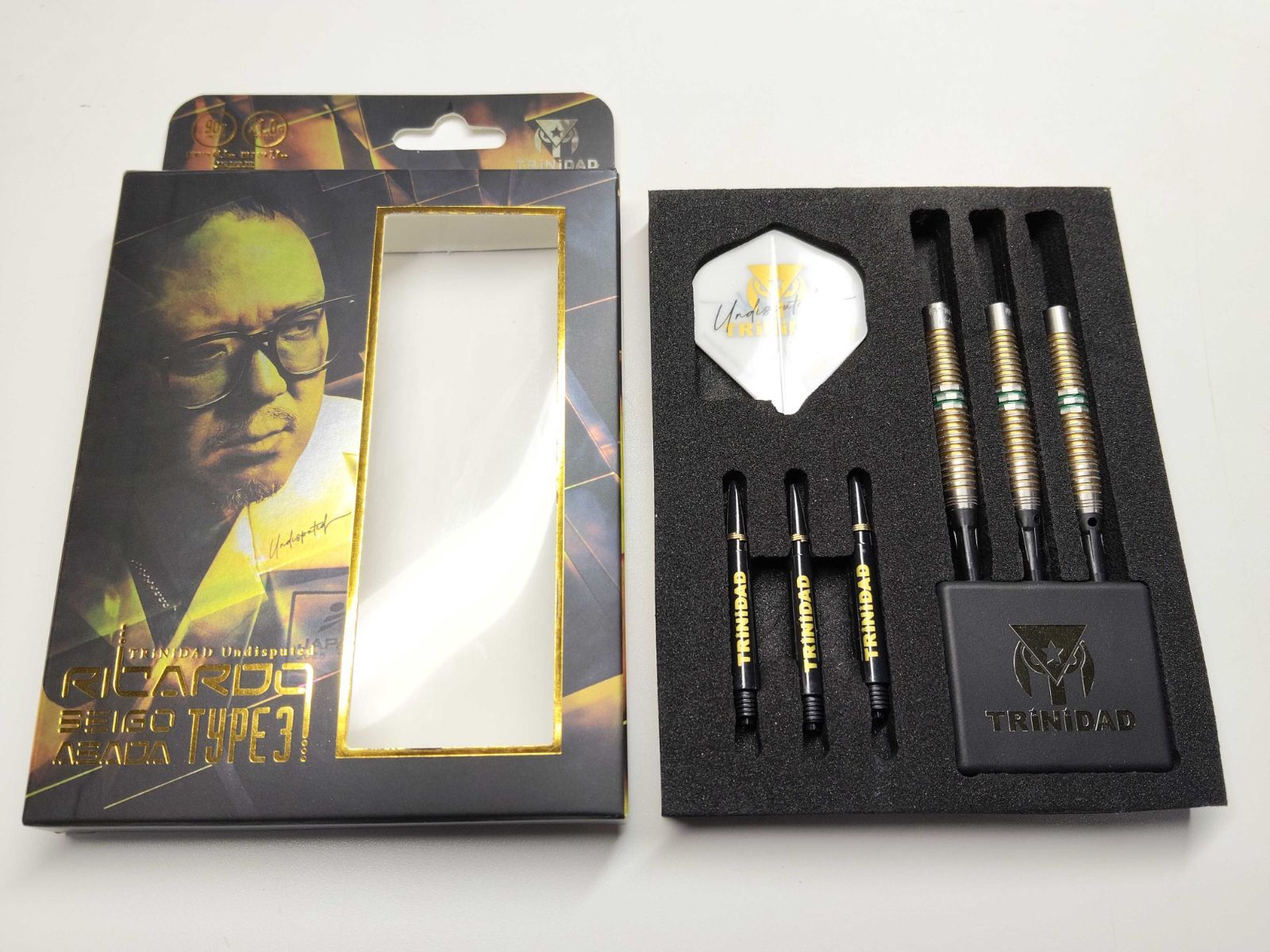 浅田斉吾 リカルド ダーツ 2BA 22g トリニダード ダーツ バレル