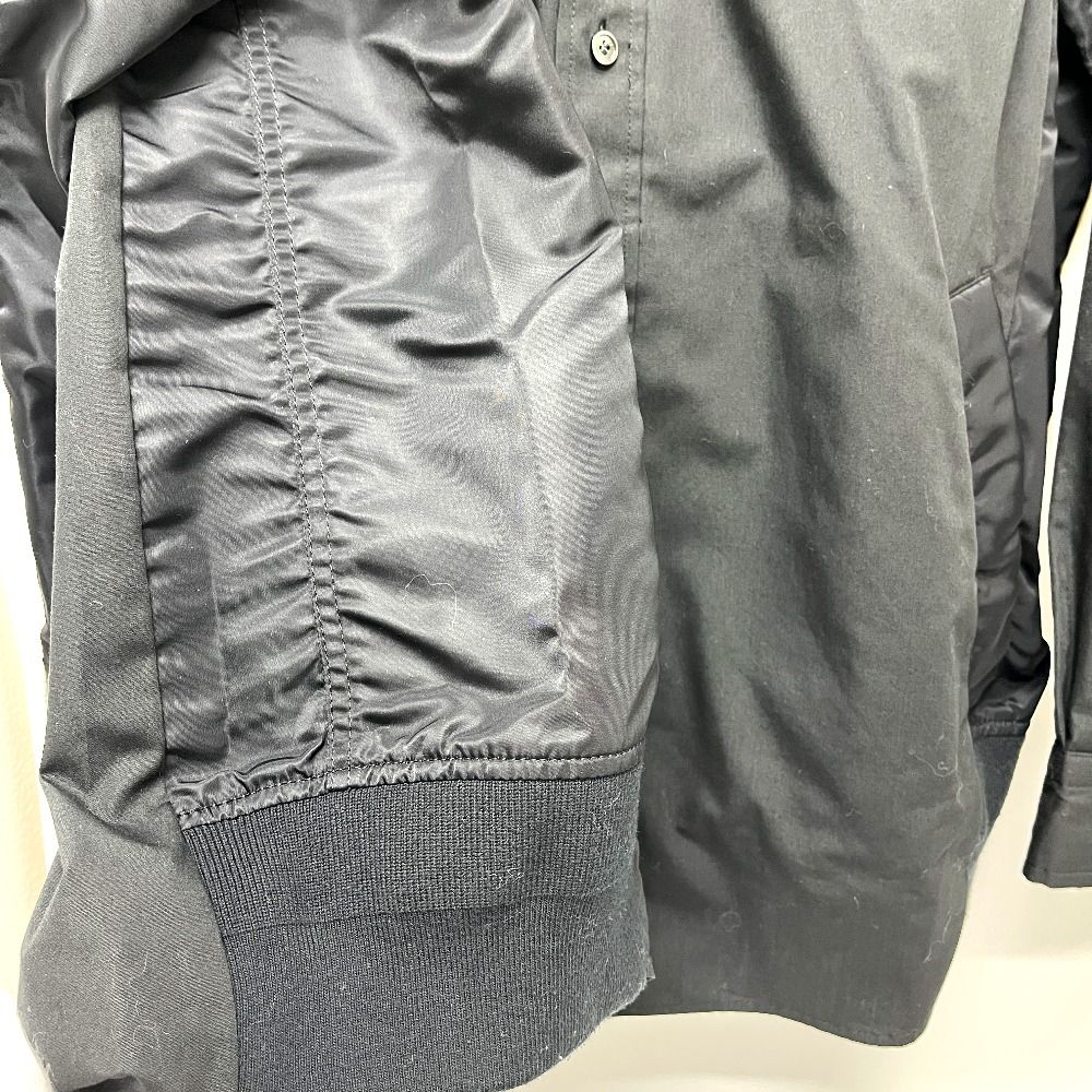 sacai長袖シャツCotton Oxford×NylonTwill Shirt Sacai サカイ 長袖シャツ COTTON OXFORD NYLON TWILL SHIRT 24-03326M
