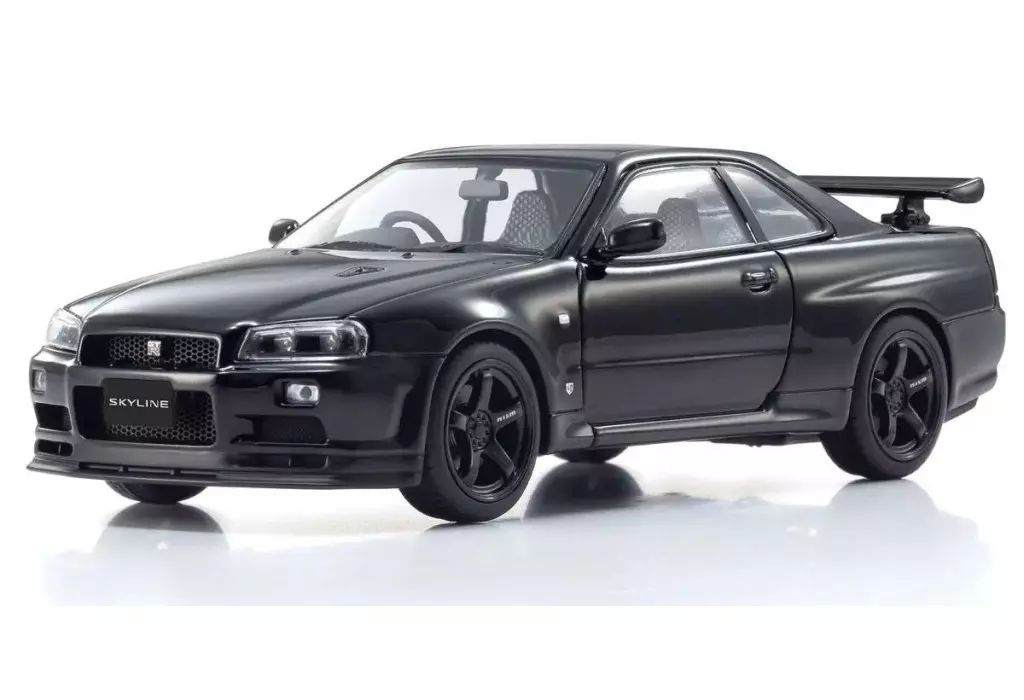 新品】ミニカー 1/43 日産 スカイライン R34 GT-R VスペックII