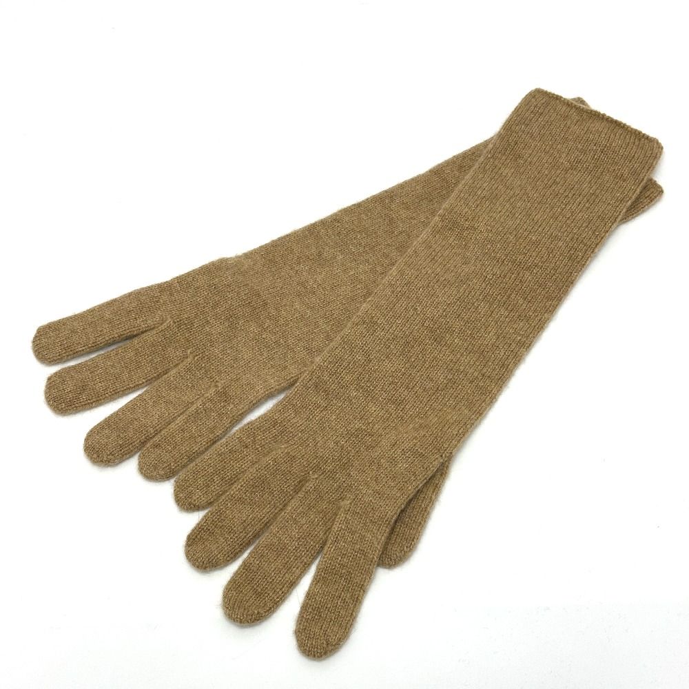 HERMES エルメス 手袋 カシミヤグローブ カシミヤ ブラウン - メルカリ