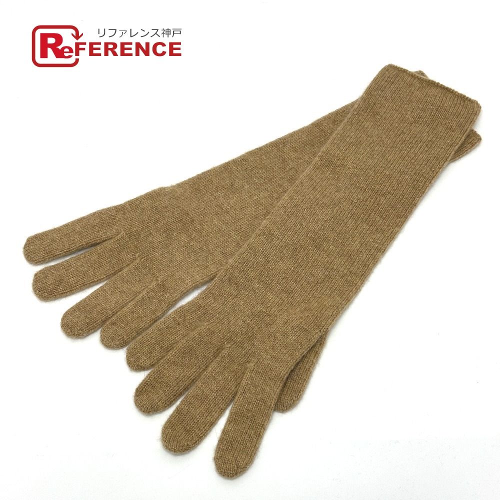 HERMES エルメス 手袋 カシミヤグローブ カシミヤ ブラウン - メルカリ