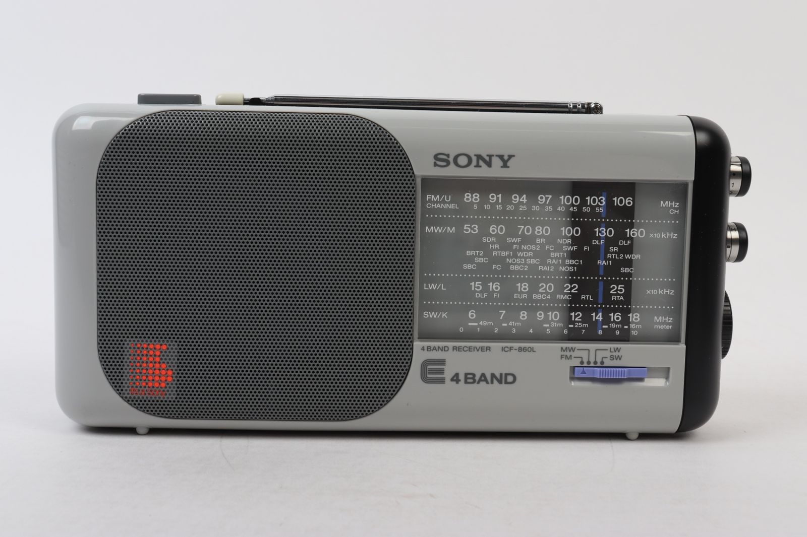 SONY ラジオ ヴィンテージ ポータブル 海外向け 4バンド ICF-860L