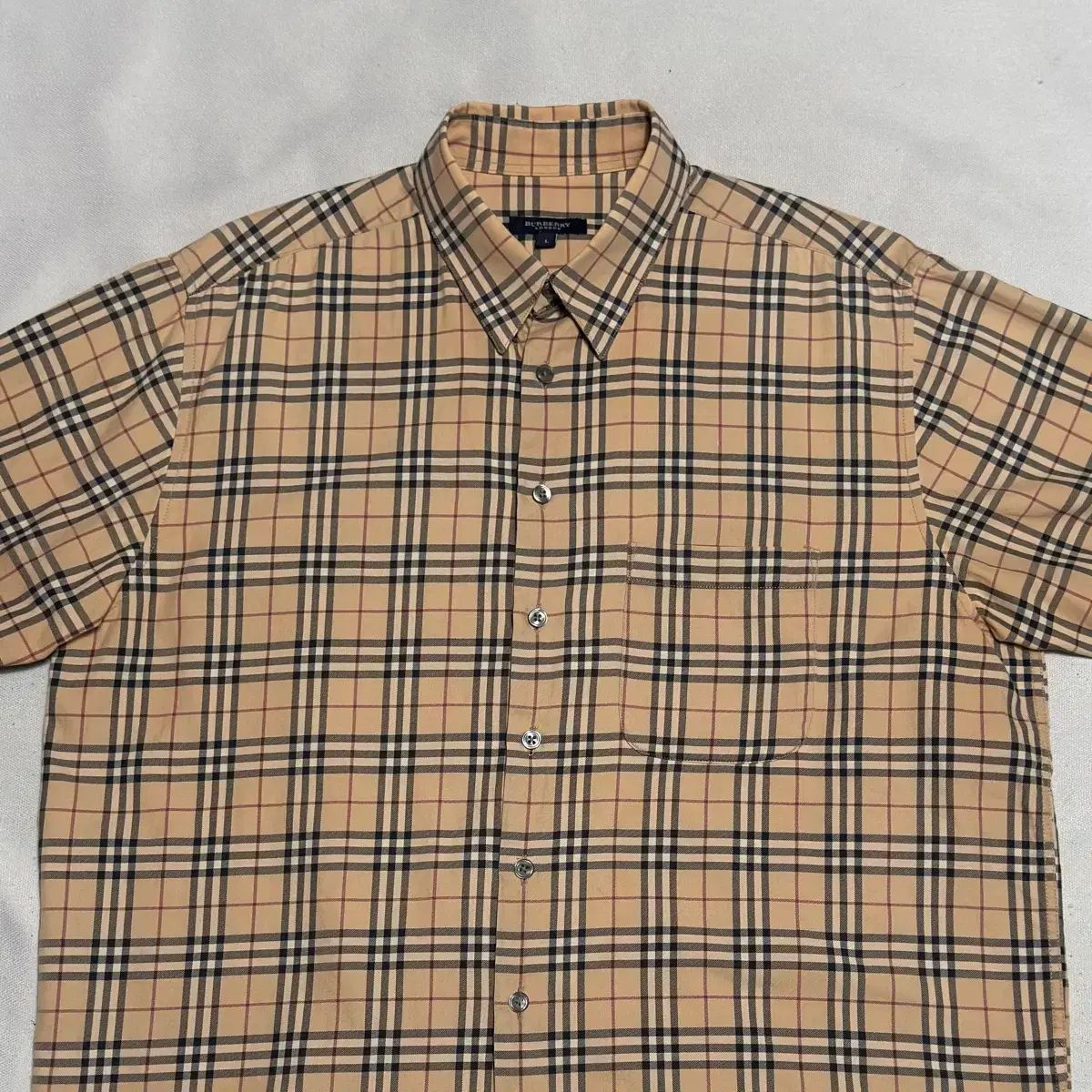 Burberrys ノバチェック 半袖 チェックシャツ BURBERRY バーバリー 