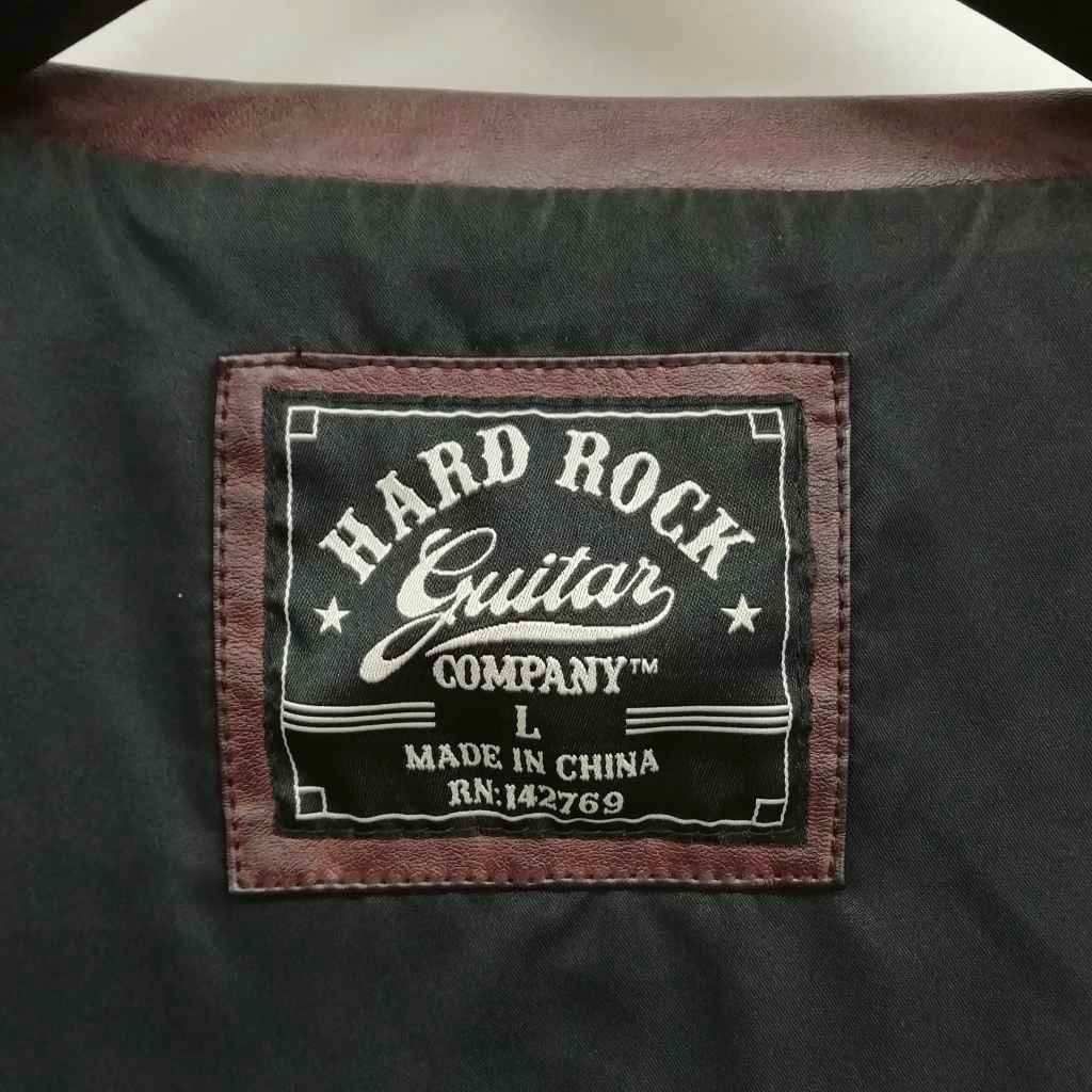 ハードロックカフェ Hard Rock Cafe フェイクレザー ライダース