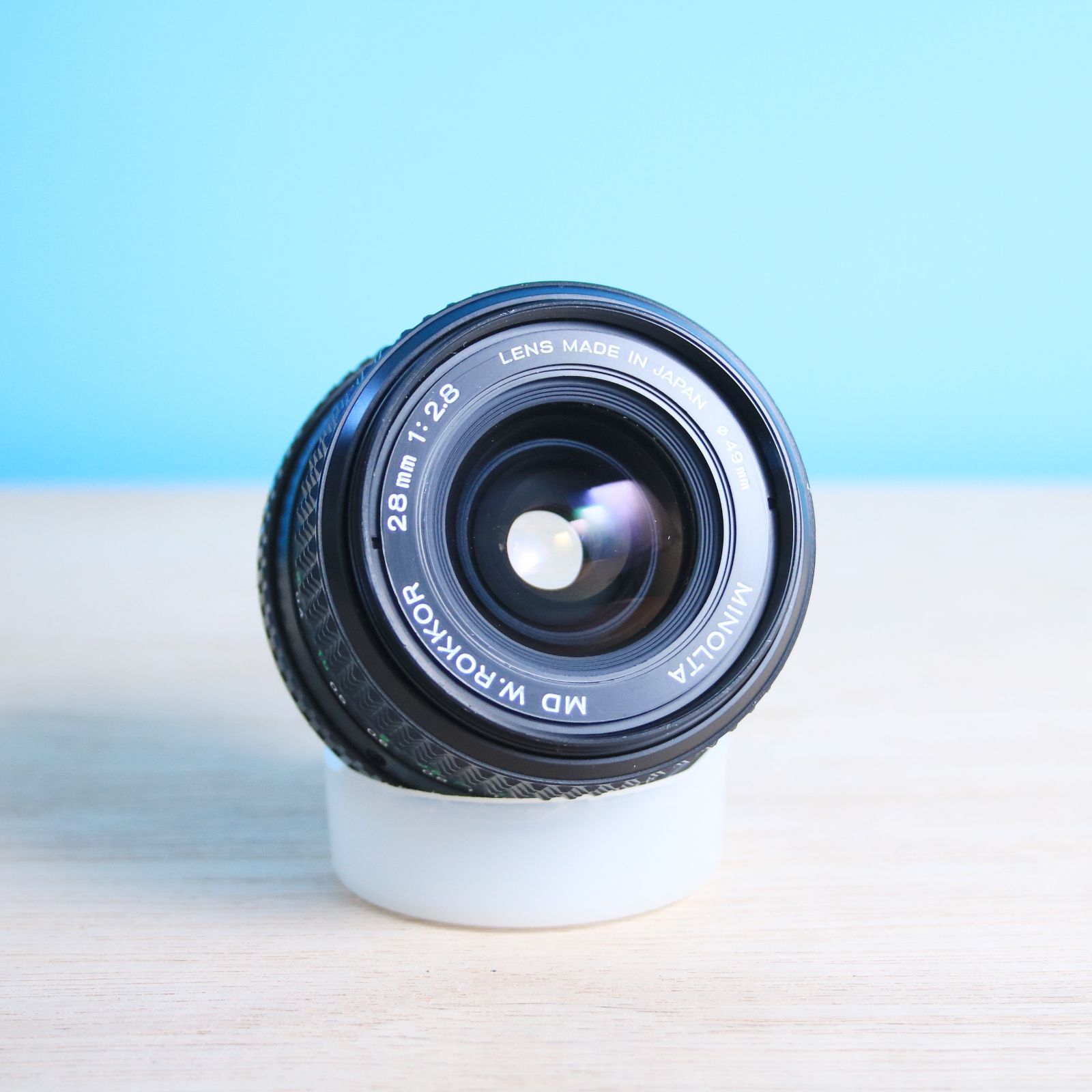 ❁光学美品❁ MINOLTA MD W.ROKKOR 28mm f2.8 ミノルタ オールドレンズ