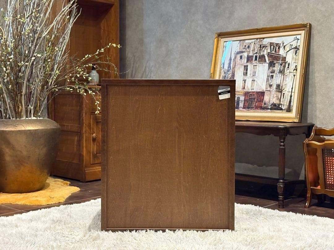 カリモク karimoku 4段チェスト サイドボード ヴィンテージ GY - メルカリ