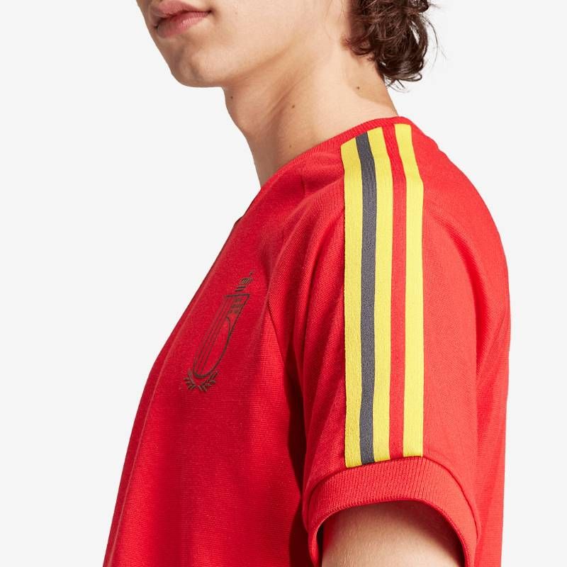 【送料無料・匿名配送】adidas Originals アディダス オリジナルス ベルギー代表 レトロ 3S Tシャツ 赤 新品 正規品 日本未発売