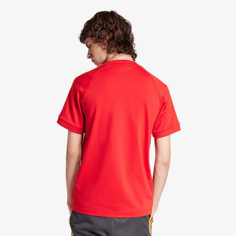 【送料無料・匿名配送】adidas Originals アディダス オリジナルス ベルギー代表 レトロ 3S Tシャツ 赤 新品 正規品 日本未発売